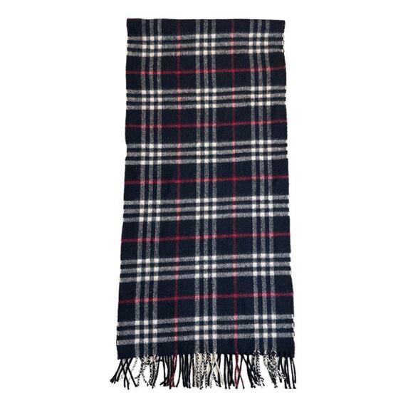 BURBERRY Nova Check Cashmere Scarf - Picture 3 of 10